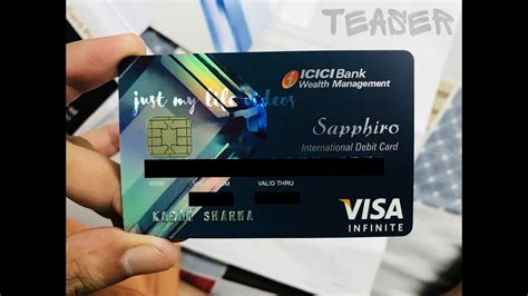 icici sapphiro debit card